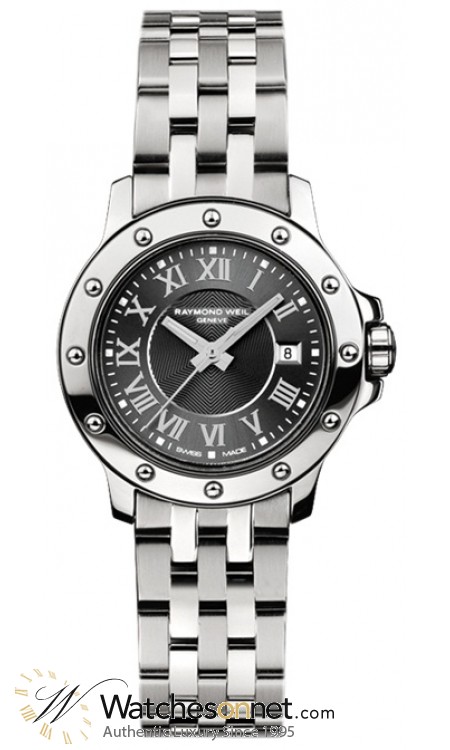 Raymond Weil Tango  Quartz Women's Watch, Stainless Steel, Gray Dial, 5399-ST-00608