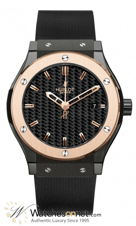 Hublot Classic Fusion 42MM  Automatic Certified Men's Watch, Ceramic, Black Dial, 542.CP.1780.RX