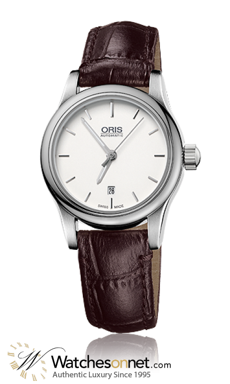Oris Classic  Automatic Men's Watch, Stainless Steel, Silver Dial, 561-7650-4051-07-5-14-10