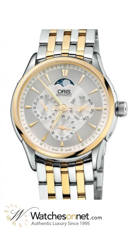 Oris Artelier  Automatic Men's Watch, Stainless Steel, Silver Dial, 581-7592-4351-07-8-21-74