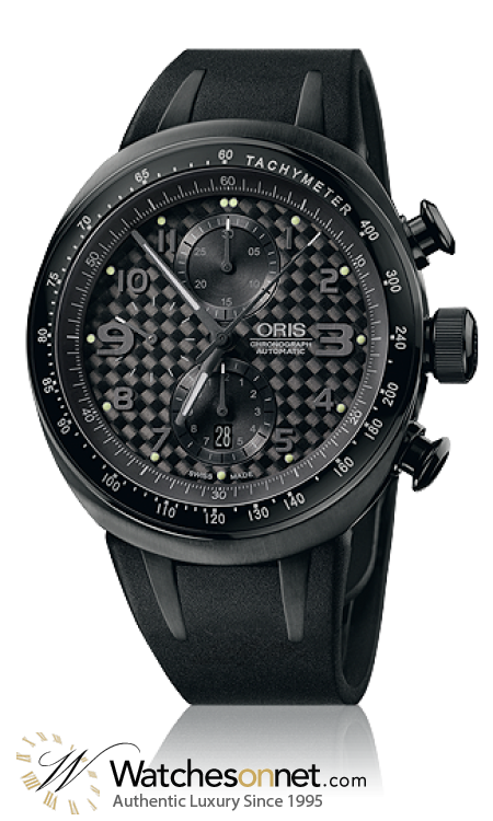 Oris   Chronograph Automatic Men's Watch, Titanium, Black Dial, 674-7611-7764-07-4-28-02B