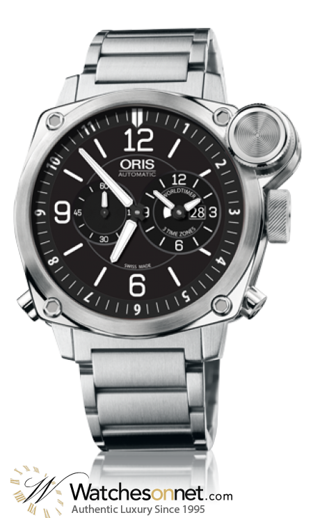 Oris BC4  Automatic Men's Watch, Stainless Steel, Black Dial, 690-7615-4164-07-8-22-58