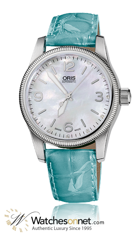 Oris Big Crown  Automatic Men's Watch, Stainless Steel, White Mother Of Pearl Dial, 733-7649-4066-07-5-19-65