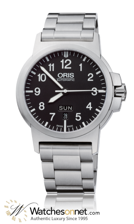 Oris BC3  Automatic Men's Watch, Stainless Steel, Black Dial, 735-7641-4164-07-8-22-03