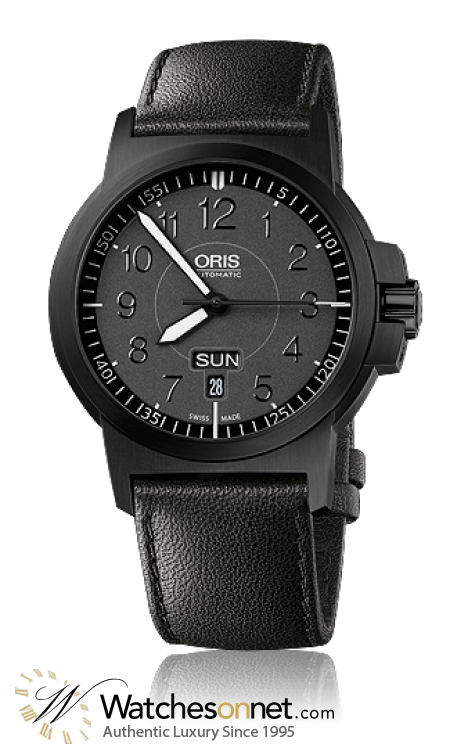 Oris BC3  Automatic Men's Watch, Stainless Steel, Black Dial, 735-7641-4764-07-5-22-56B