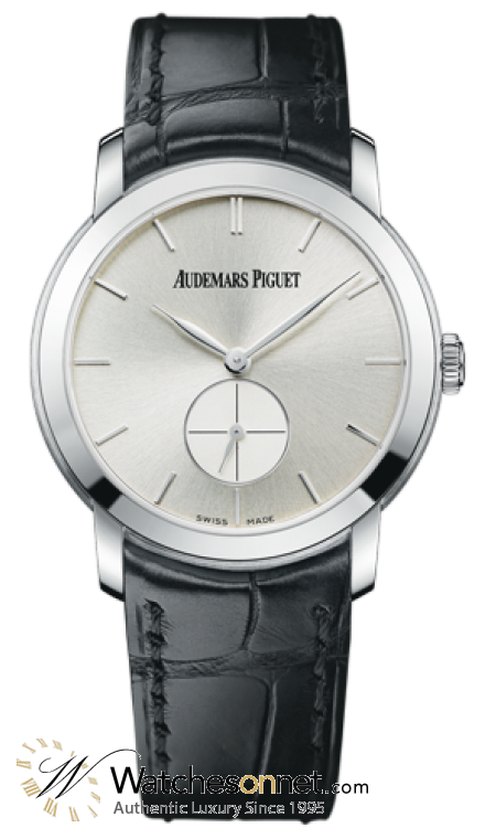 Audemars Piguet Jules Audemars  Mechanical Women's Watch, 18K White Gold, Silver Dial, 77238BC.OO.A002CR.01
