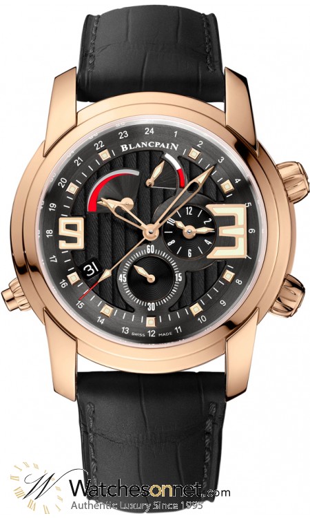 Blancpain L-Evolution  Automatic Men's Watch, 18K Rose Gold, Black Dial, 8841-3630-53B