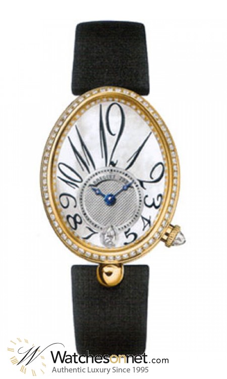 Breguet Reine De Naples  Automatic Women's Watch, 18K Yellow Gold, Mother Of Pearl Dial, 8918BA/58/864/D00D