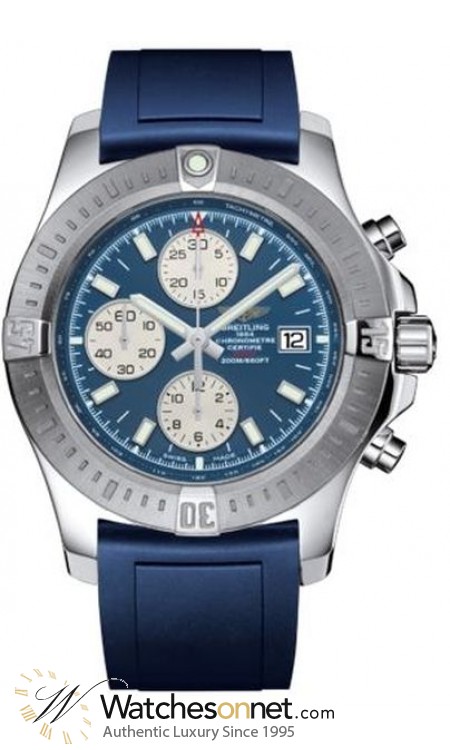 Breitling Colt Chronograph Automatic  Automatic Men's Watch, Stainless Steel, Blue Dial, A1338811.C914.143S