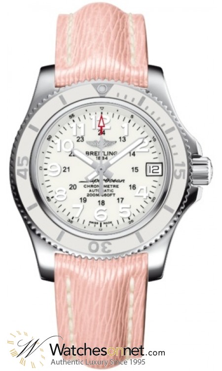 Breitling Superocean II 36  Automatic Men's Watch, Stainless Steel, White Dial, A17312D2.A775.239X