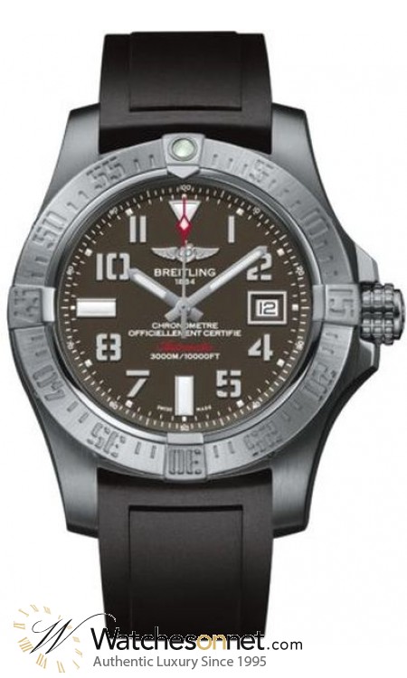 Breitling Avenger II Seawolf  Automatic Men's Watch, Stainless Steel, Gray Dial, A1733110.F563.134S