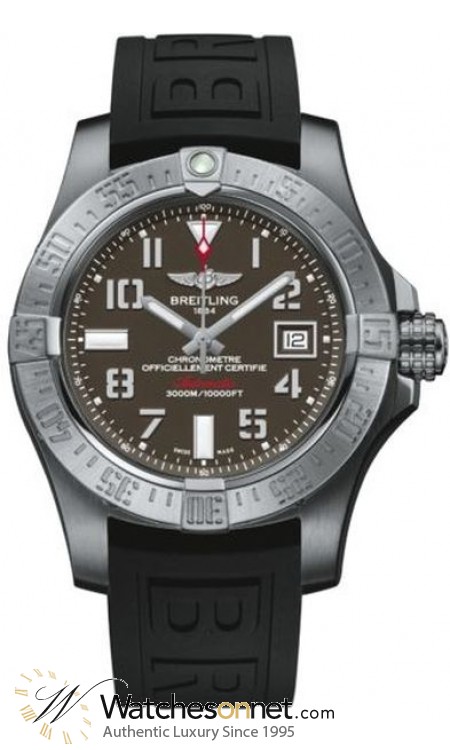 Breitling Avenger II Seawolf  Automatic Men's Watch, Stainless Steel, Gray Dial, A1733110.F563.153S