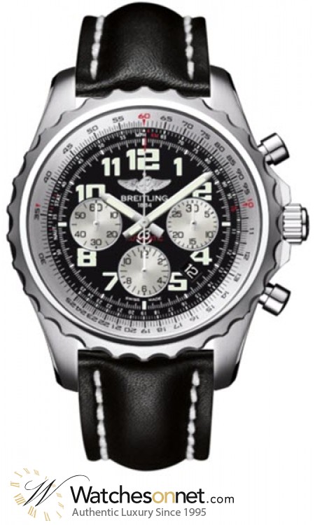 Breitling Chronospace  Chronograph Automatic Men's Watch, Stainless Steel, Black Dial, A2336035.BB97.441X