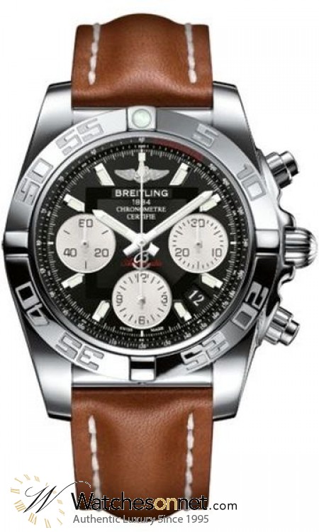 Breitling Chronomat 41  Automatic Men's Watch, Stainless Steel, Black Dial, AB014012.BA52.426X