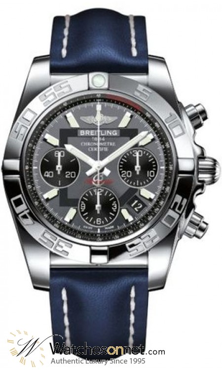 Breitling Chronomat 41  Automatic Men's Watch, Stainless Steel, Gray Dial, AB014012.F554.115X
