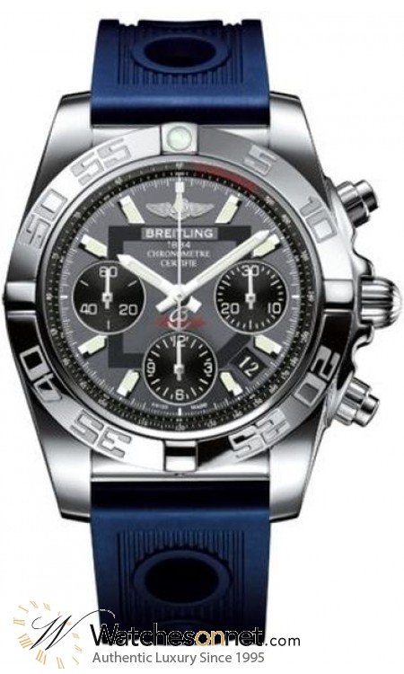 Breitling Chronomat 41  Automatic Men's Watch, Stainless Steel, Gray Dial, AB014012.F554.203S