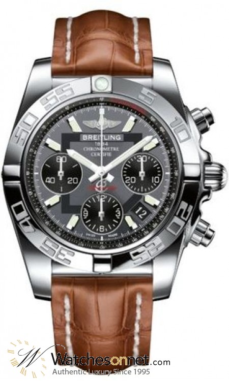 Breitling Chronomat 41  Automatic Men's Watch, Stainless Steel, Gray Dial, AB014012.F554.722P