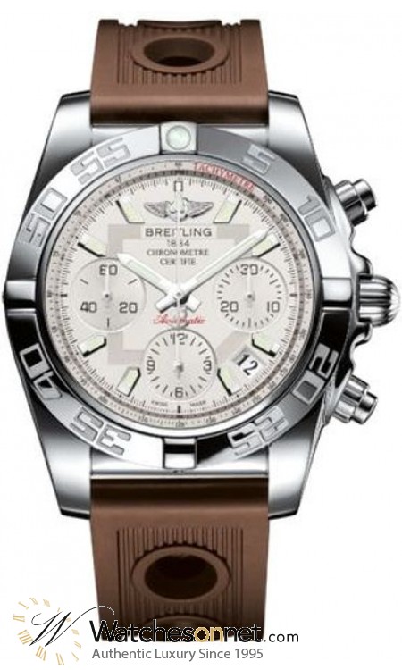 Breitling Chronomat 41  Automatic Men's Watch, Stainless Steel, Silver Dial, AB014012.G711.204S