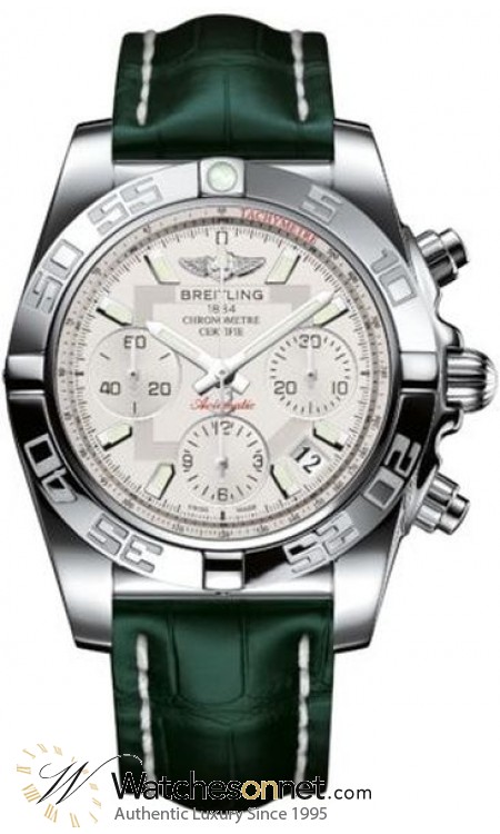 Breitling Chronomat 41  Automatic Men's Watch, Stainless Steel, Silver Dial, AB014012.G711.771P