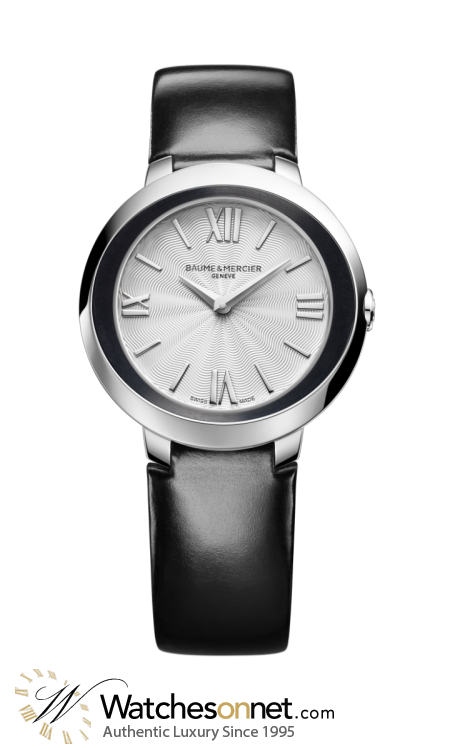 Baume & Mercier Promesse  Quartz Women's Watch, Stainless Steel, Silver Dial, MOA10185