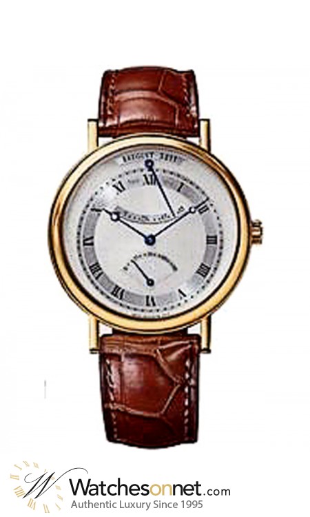 Breguet Classique  Automatic Men's Watch, 18K Yellow Gold, Silver Dial, 5207BA/12/9V6