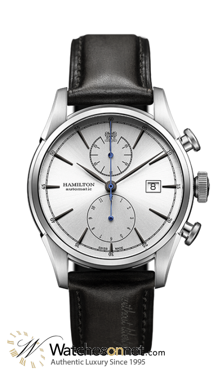 Hamilton Timeless Classic  Chronograph Automatic Men's Watch, Stainless Steel, Silver Dial, H32416781