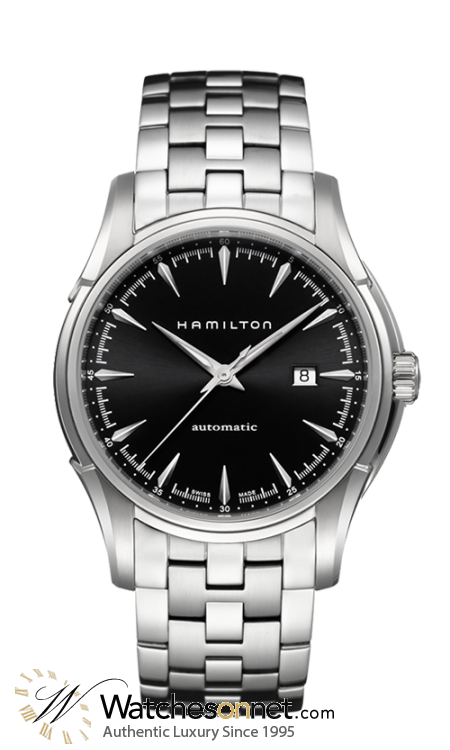 Hamilton Jazzmaster  Automatic Men's Watch, Stainless Steel, Black Dial, H32715131