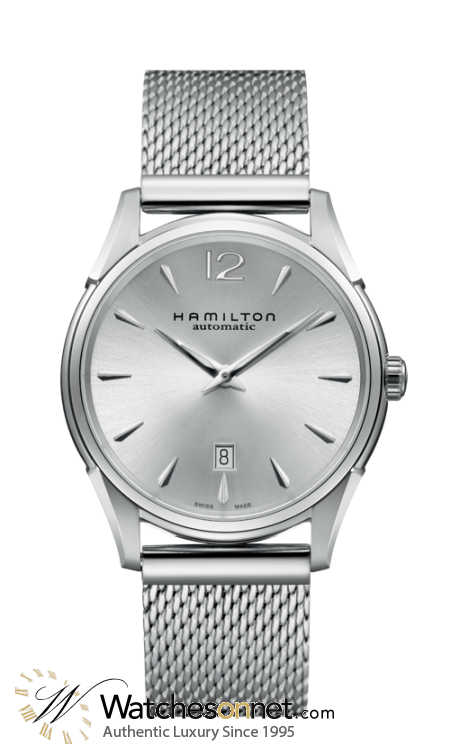 Hamilton Jazzmaster  Automatic Men's Watch, Stainless Steel, Silver Dial, H38615255