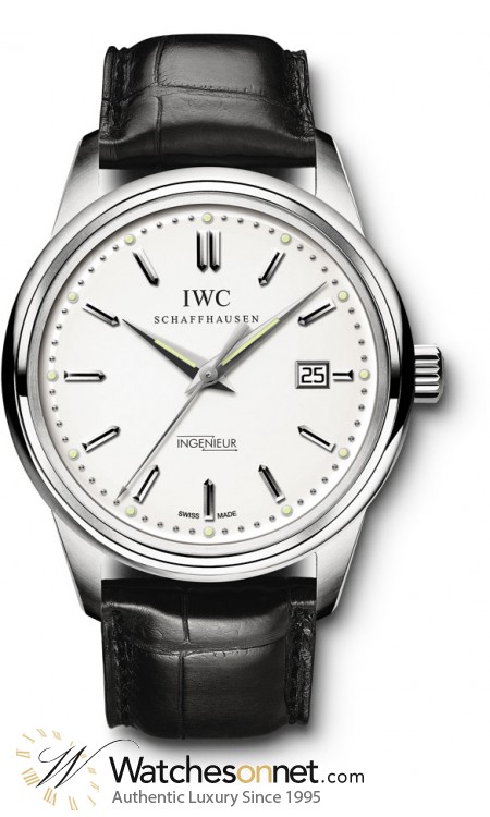 IWC Vintage  Automatic Men's Watch, 18K White Gold, White Dial, IW323305