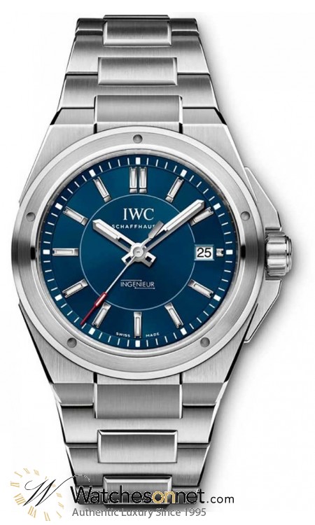 IWC Ingenieur  Automatic Men's Watch, Stainless Steel, Blue Dial, IW323909