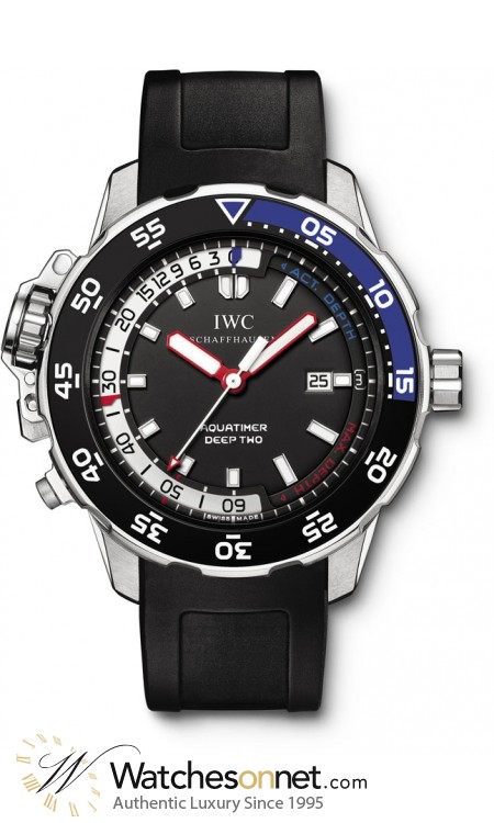 IWC Aquatimer  Chronograph Automatic Men's Watch, Stainless Steel, Black Dial, IW354702