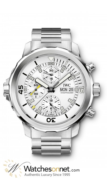 IWC Aquatimer  Chronograph Automatic Men's Watch, Stainless Steel, Silver Dial, IW376802
