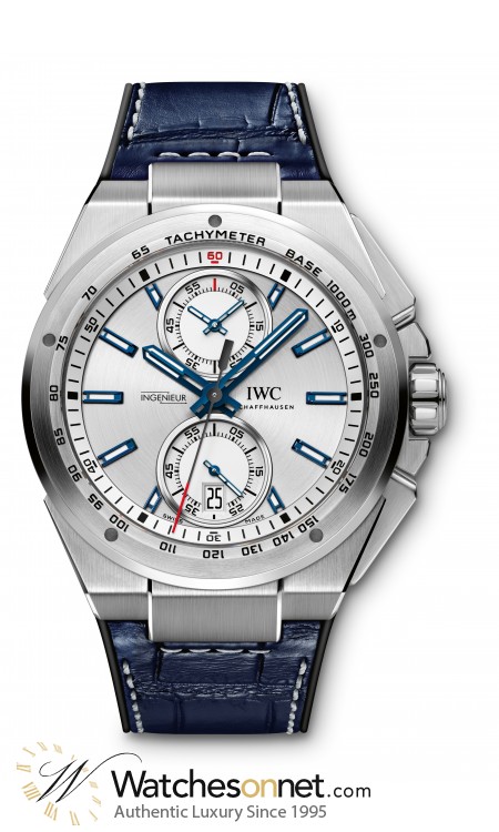 IWC Ingenieur  Chronograph Automatic Men's Watch, Stainless Steel, Silver Dial, IW378509