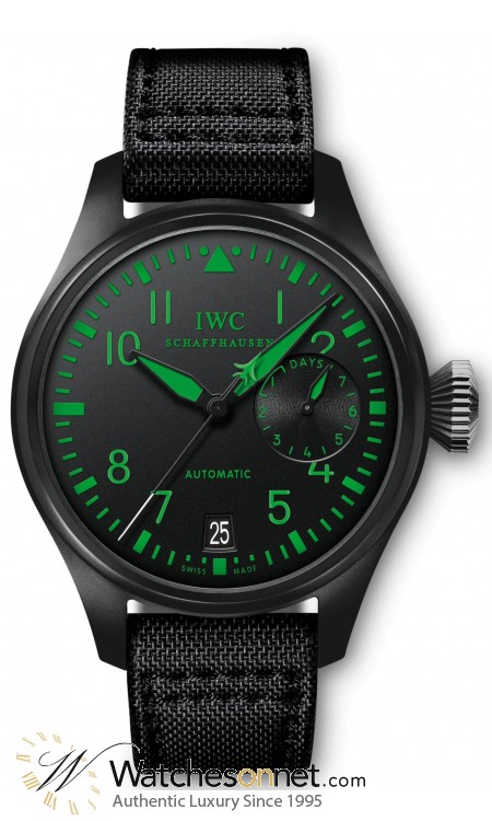 IWC Pilots  Automatic Men's Watch, Ceramic, Black Dial, IW501903