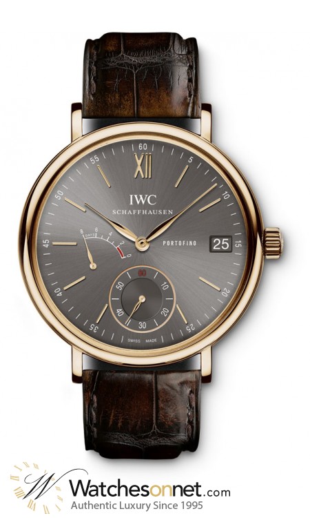 IWC Portofino  Automatic Men's Watch, 18K Rose Gold, Grey Dial, IW510104