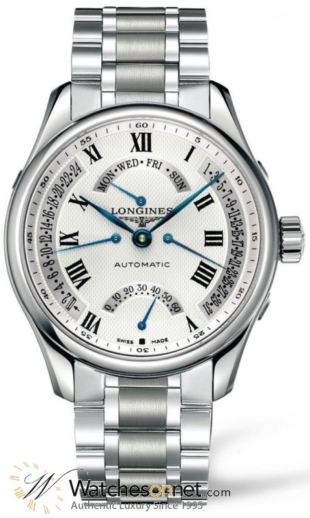 Longines Master  Automatic Men's Watch, Stainless Steel, White Dial, L2.717.4.71.6