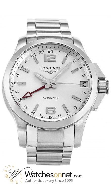 Longines Conquest  Automatic Men's Watch, Stainless Steel, Silver Dial, L3.687.4.76.6