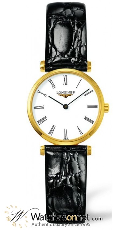 Longines La Grande Classique  Quartz Women's Watch, Gold Tone, White Dial, L4.209.2.11.2