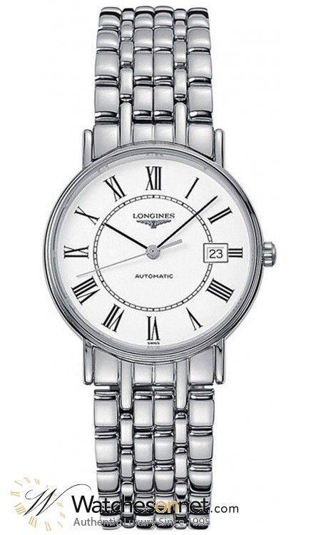 Longines La Grande Classique  Automatic Women's Watch, Stainless Steel, White Dial, L4.821.4.11.6