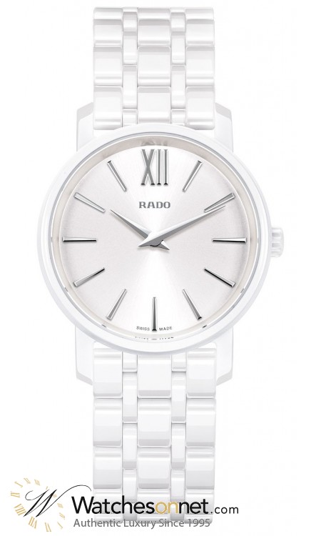 Rado Diamaster  Quartz Women's Watch, Ceramic, White Dial, R14065017
