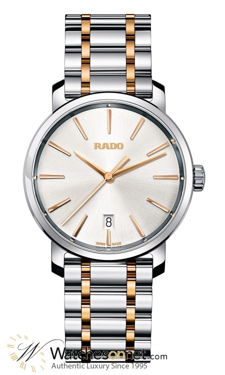 Rado Diamaster  Quartz Men's Watch, Stainless Steel, Black Dial, R14078103