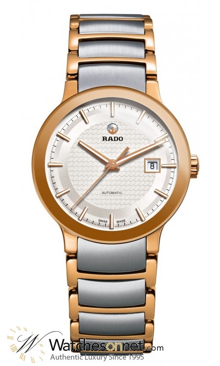 Rado Centrix  Automatic Women's Watch, Stainless Steel, Silver Dial, R30954123