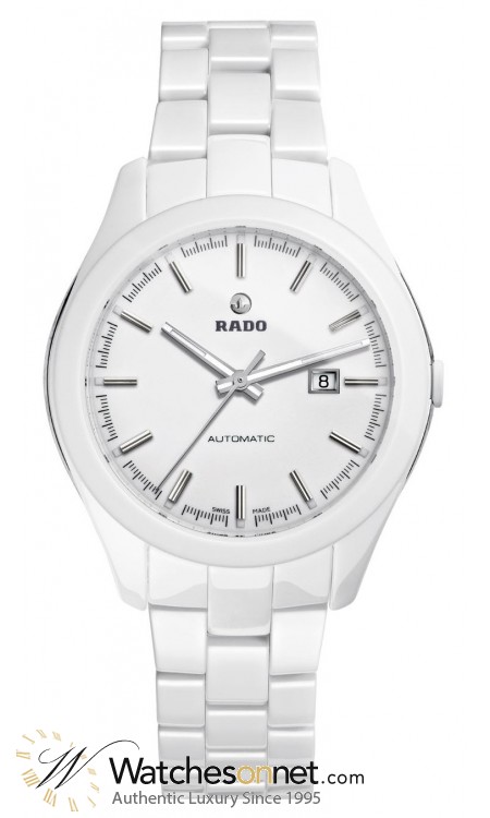 Rado Hyperchrome  Automatic Women's Watch, Ceramic, White Dial, R32258012