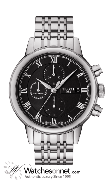 Tissot T-Classic  Automatic Men's Watch, Stainless Steel, Black Dial, T085.427.11.053.00