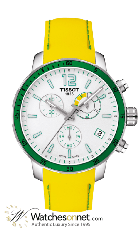 Tissot Quickster  Quartz Men's Watch, Stainless Steel, White Dial, T095.449.17.037.01