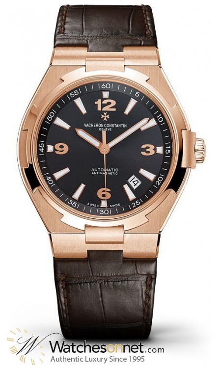 Vacheron Constantin Overseas  Automatic Men's Watch, 18K Rose Gold, Grey Dial, 47040/000R-9666