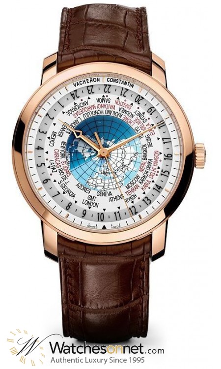 Vacheron Constantin Patrimony Traditionnelle  Automatic Men's Watch, 18K Rose Gold, Silver Dial, 86060/000R-9640