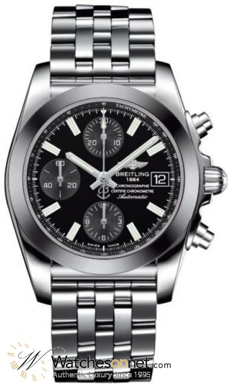 Breitling Galactic 41  Automatic Men's Watch, Stainless Steel, Black Dial, W1331012.BD92.385A