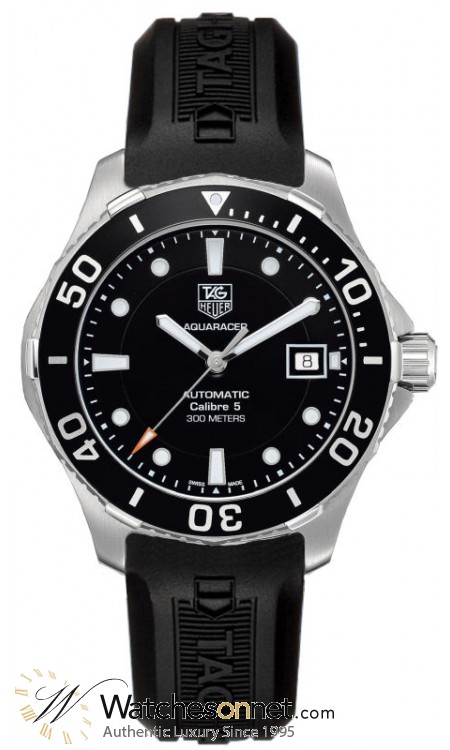 Tag Heuer Aquaracer  Automatic Men's Watch, Stainless Steel, Black Dial, WAN2110.FT6029