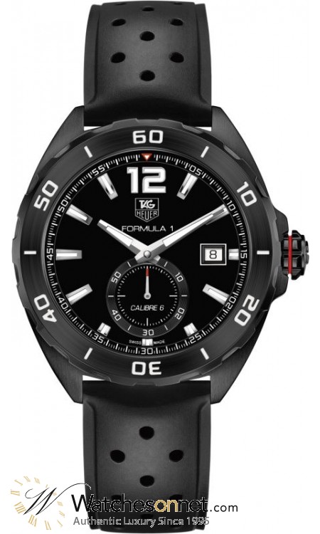 Tag Heuer Formula 1  Automatic Men's Watch, PVD Black Steel, Black Dial, WAZ2112.FT8023
